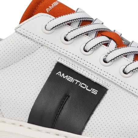 Tenis en Cuero Para Hombre - Eclipse Logo Sneaker Ambitious