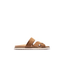 Sandalias en Cuero Para Hombre Plantilla Ergonomica - AMBITIOUS