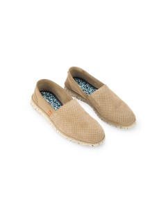 Mocasines En Cuero Gamuza - Amber Ambitious Beige
