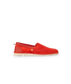Mocasines en Cuero Gamuza - Amber Ambitious Red
 Tamaños-40 Color-Red