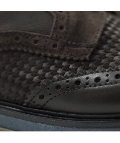 Zapatos Semi Formales Para Hombre  BTR Mixed Brogues